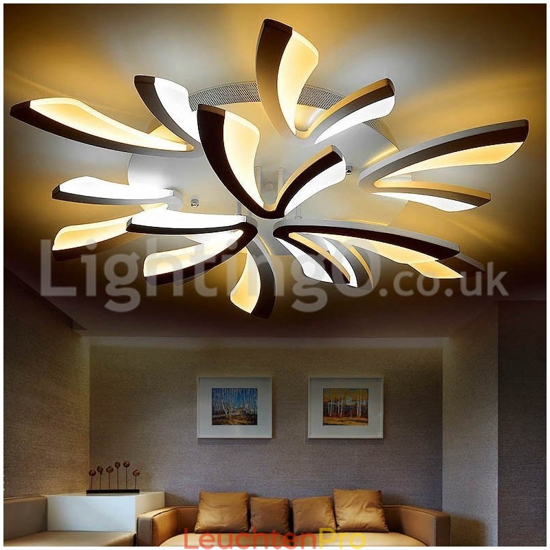 Neueste 9 Lichter Erschwingliche moderne Deckenleuchten