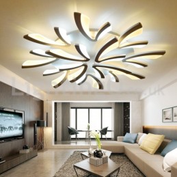 Neueste 12 Lichter Elegante Moderne Unterputz Deckenleuchten
