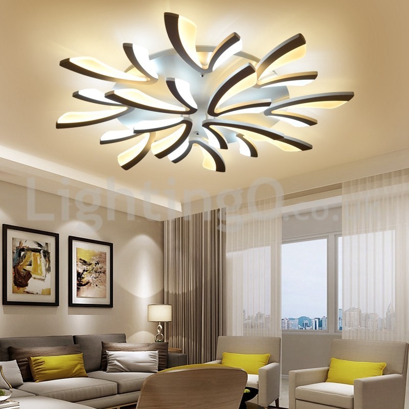 Neueste 12 Lichter Elegante Moderne Unterputz Deckenleuchten