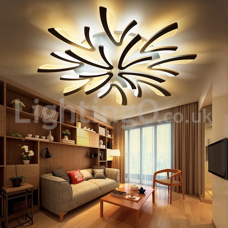 Neueste 12 Lichter Elegante Moderne Unterputz Deckenleuchten