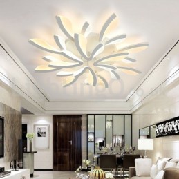 Neueste 12 Lichter Elegante Moderne Unterputz Deckenleuchten