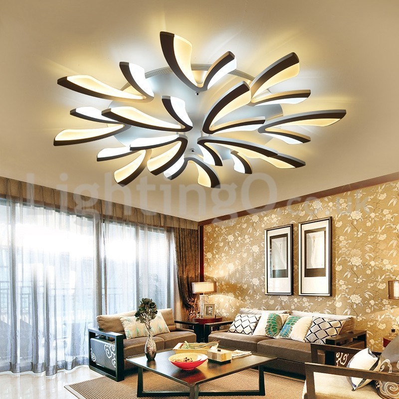 Neueste 12 Lichter Elegante Moderne Unterputz Deckenleuchten