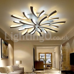 Neueste 12 Lichter Elegante Moderne Unterputz Deckenleuchten