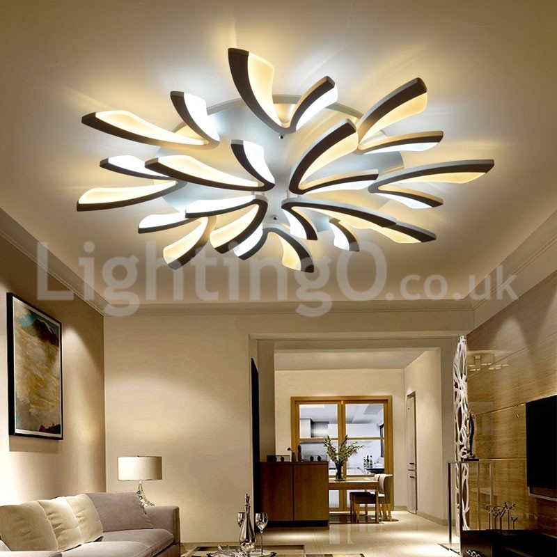 Neueste 12 Lichter Elegante Moderne Unterputz Deckenleuchten