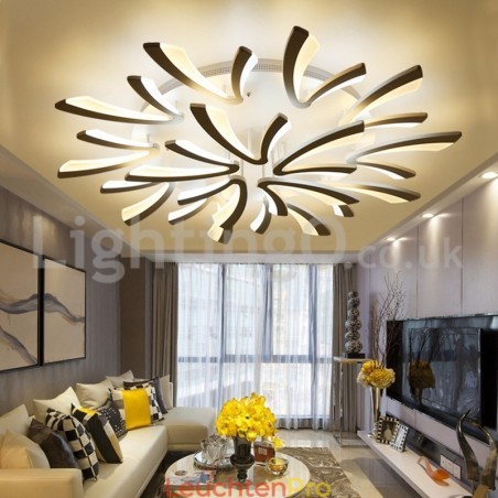 Persönlichkeit 15 Lichter Elegante Moderne Unterputz-Deckenleuchten Persönlichkeit 15 Lichter Elegante Moderne Unterputz-Deckenleuchten