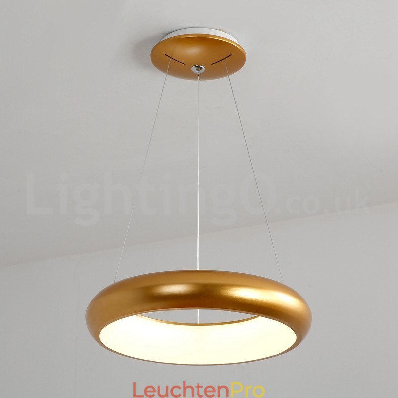 Moderne runde Pendelleuchte