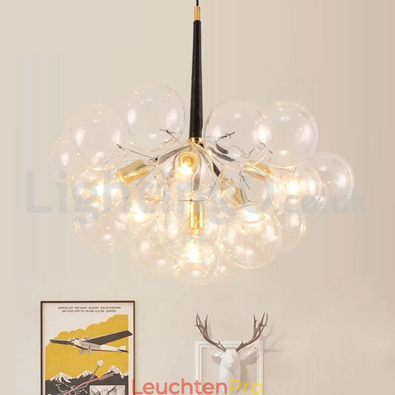 Moderne Bubble Ball Pendelleuchte