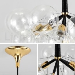 Moderne Bubble Ball Pendelleuchte