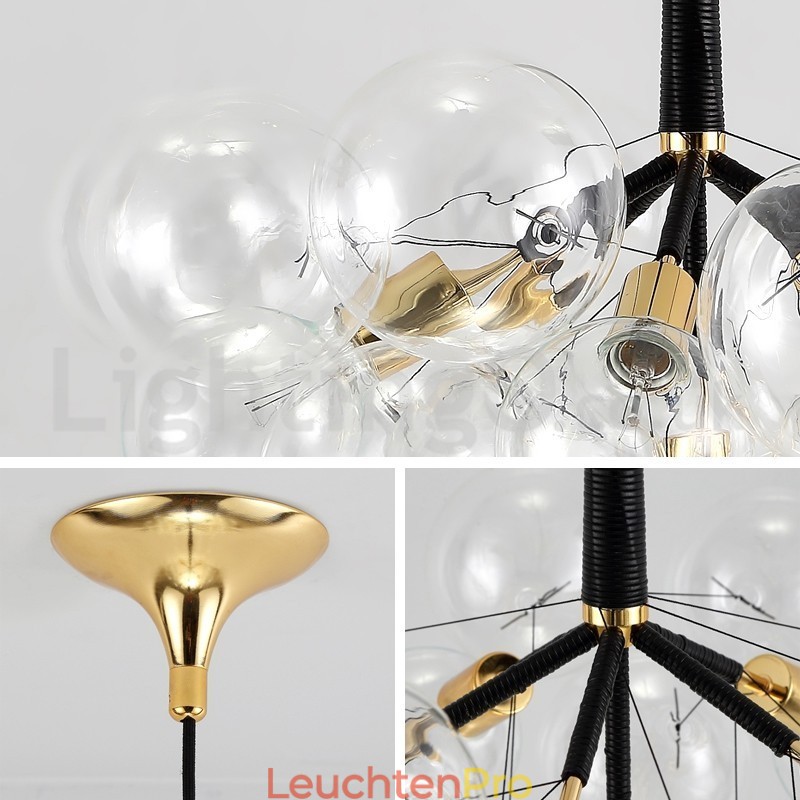 Moderne Bubble Ball Pendelleuchte