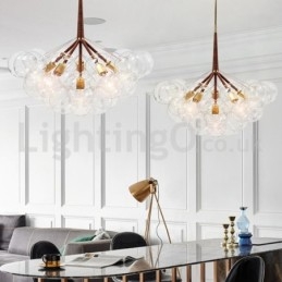 Moderne Bubble Ball Pendelleuchte