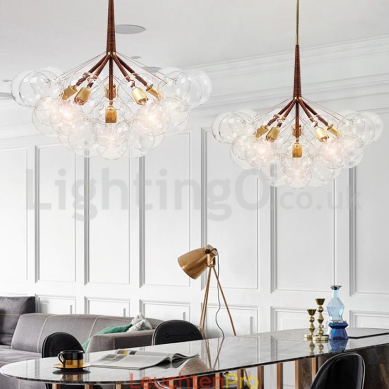 Moderne Bubble Ball Pendelleuchte