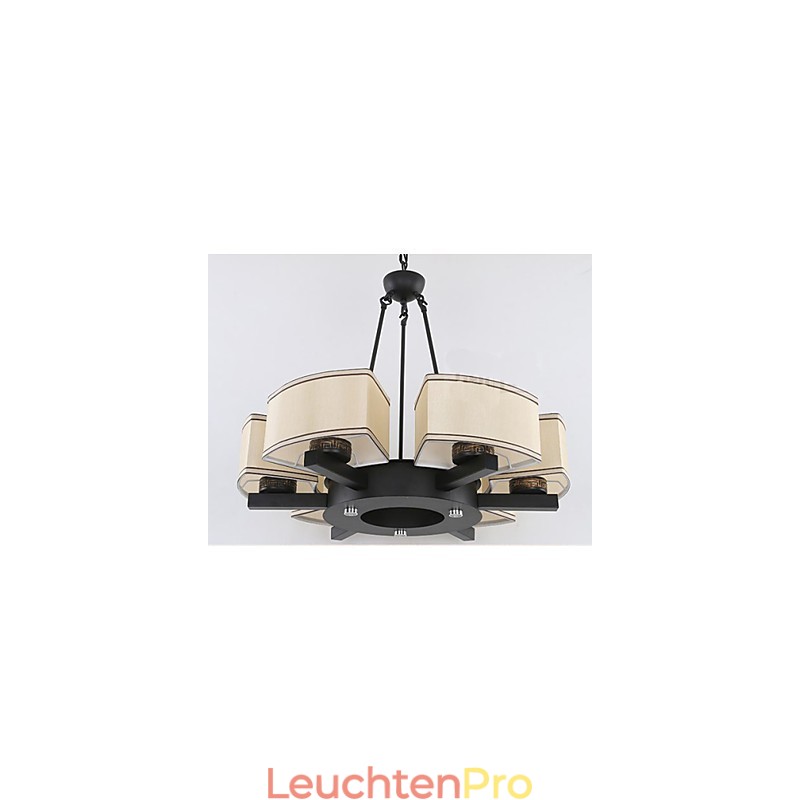 Der Kronleuchter im chinesischen Stil, Eisen-Kupfer-Imitation, Luftlampen