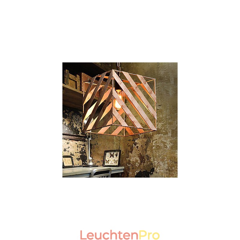 Retro Eisenlampe Moderner minimalistischer Kronleuchter im Industriestil