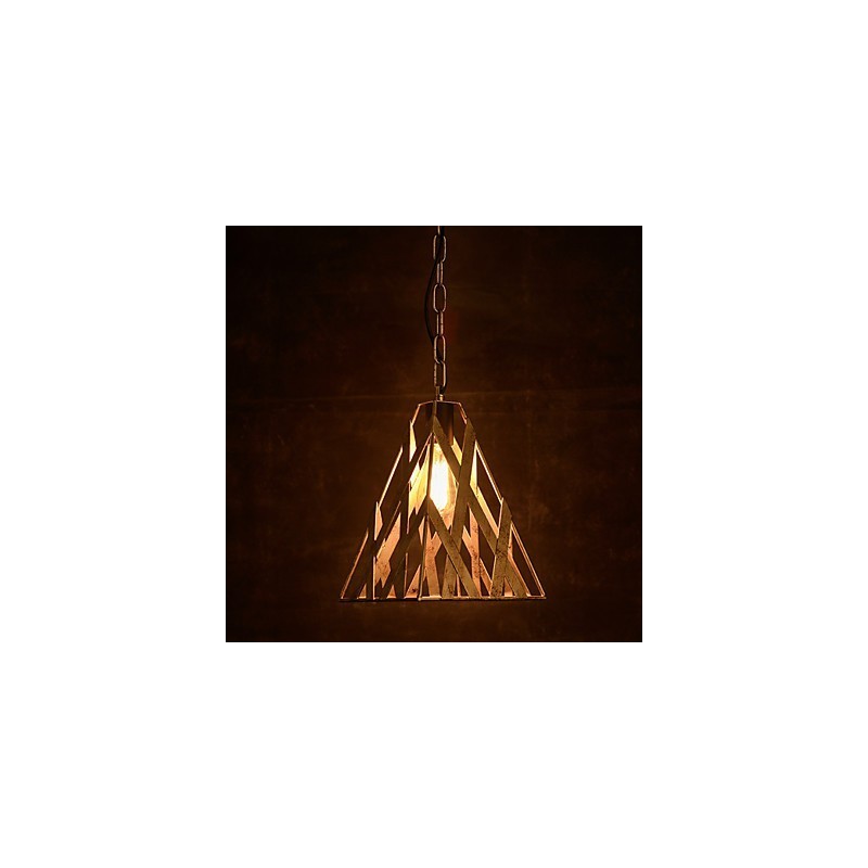 Retro Eisenlampe Moderner minimalistischer Kronleuchter im Industriestil