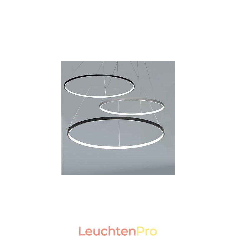 Dimmbare 63W 100CM Durchmesser Pendelleuchte Modernes Design Ring