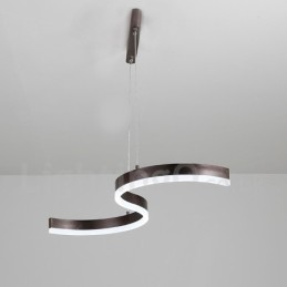 Dimmbare lineare Pendelleuchte mit Fernbedienung, modernes Design