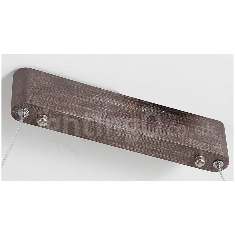 Dimmbare lineare Pendelleuchte mit Fernbedienung, modernes Design