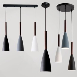 Modernes zeitgenössisches Macaron-Pendelleuchtendesign