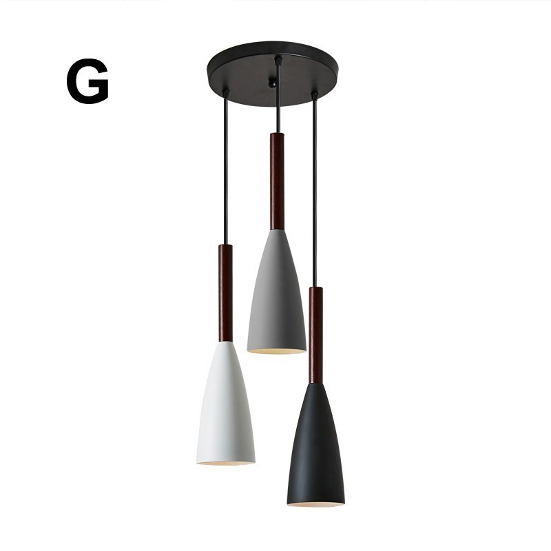 Modernes zeitgenössisches Macaron-Pendelleuchtendesign