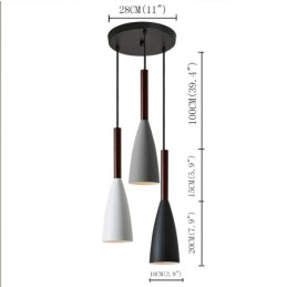Modernes zeitgenössisches Macaron-Pendelleuchtendesign