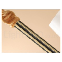 Großer luxuriöser rustikaler Retro-Vintage-Kronleuchter aus reinem Messing mit Glasschirmen