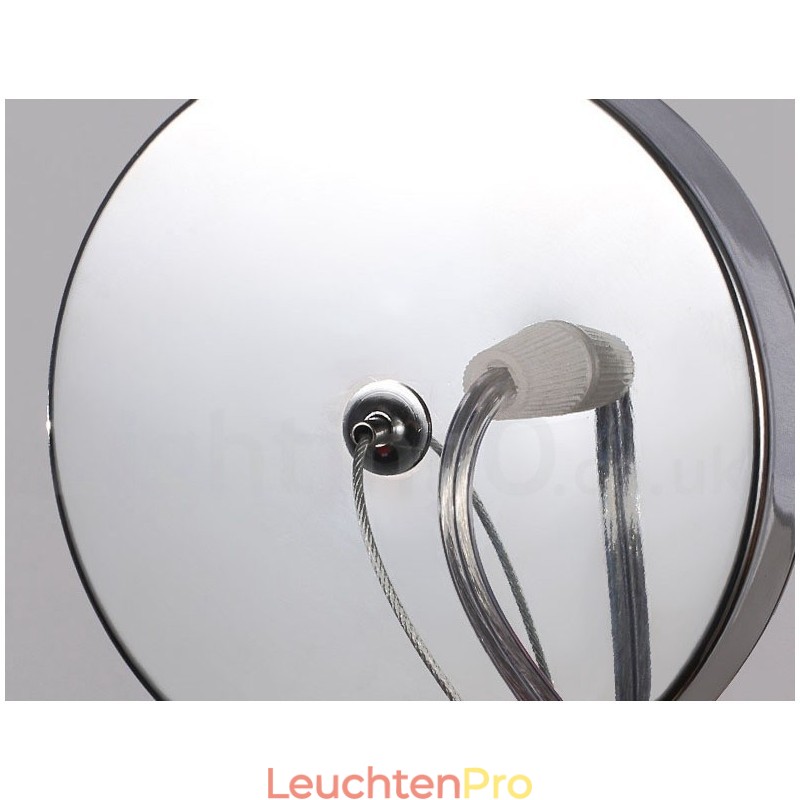 Aluminium Quasten Kronleuchter Designer Pendelleuchte Silber Farbe