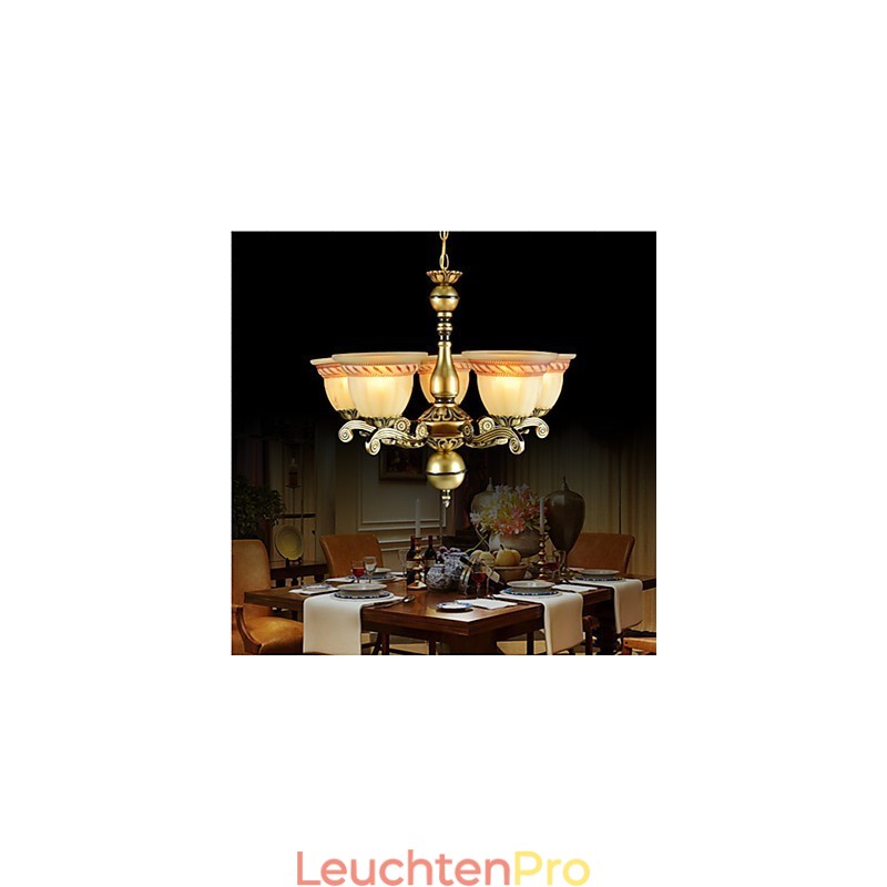 Kronleuchter Fünf Lichter Bronze Europäischen Retro Klassische