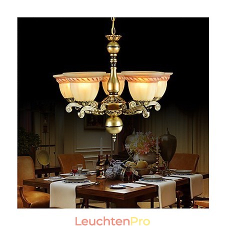 Kronleuchter Fünf Lichter Bronze Europäischen Retro Klassische Kronleuchter Fünf Lichter Bronze Europäischen Retro Klassische