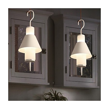 2-flammige Pendelleuchte im Mini-Stil, modern und zeitgenössisch, aus Metall 2-flammige Pendelleuchte im Mini-Stil, modern und zeitgenössisch, aus Metall