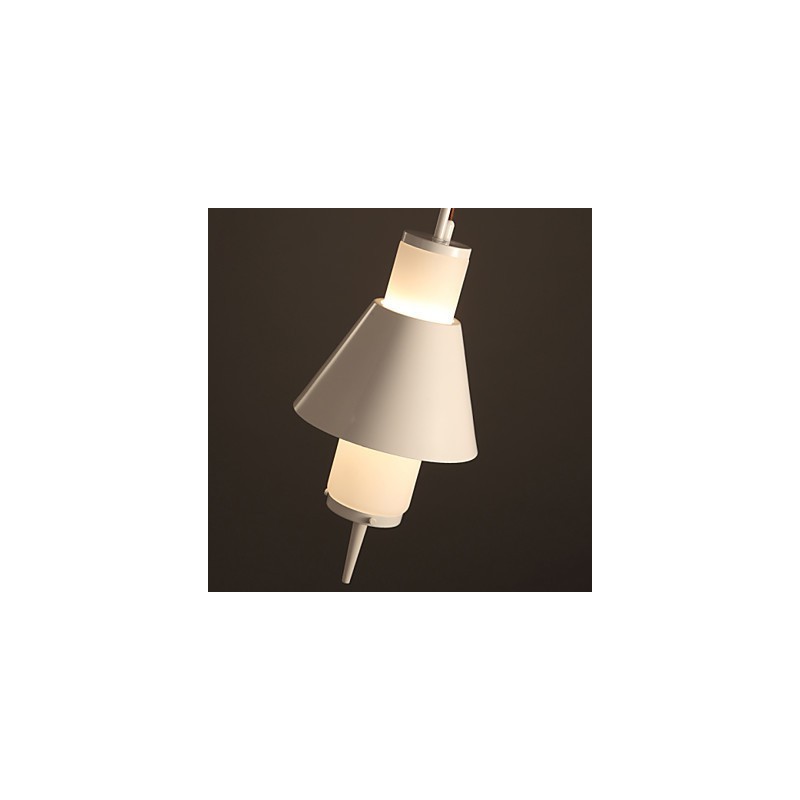2-flammige Pendelleuchte im Mini-Stil, modern und zeitgenössisch, aus Metall