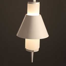 2-flammige Pendelleuchte im Mini-Stil, modern und zeitgenössisch, aus Metall