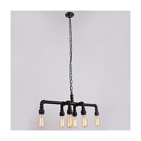 Wasserpfeife Retro-Plattierung 6-Licht-Malerei-Anhänger Wasserpfeife Retro-Plattierung 6-Licht-Malerei-Anhänger