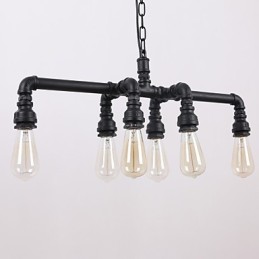 Wasserpfeife Retro-Plattierung 6-Licht-Malerei-Anhänger