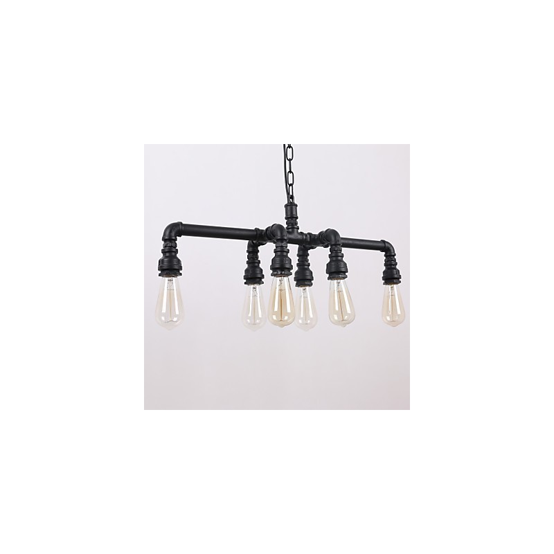 Wasserpfeife Retro-Plattierung 6-Licht-Malerei-Anhänger