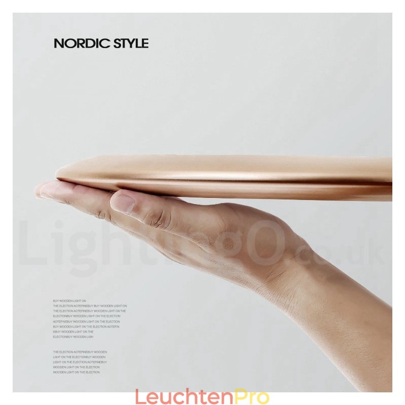 4 cm dicke, superdünne, dimmbare, moderne Deckenleuchten im zeitgenössischen nordischen Stil mit Acrylschirm und Fernbedienung, können auch als Wandleuchte verwendet werden