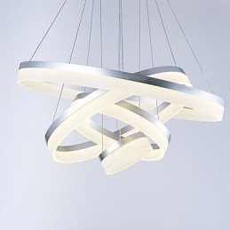 Acryl Kronleuchter Ring Anhänger Licht Leuchten mit