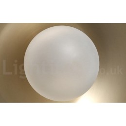 Pendelleuchte im Industriestil, 1 Licht, goldfarben, Mini-Stil, galvanisch lackiert, mit Glasschirm