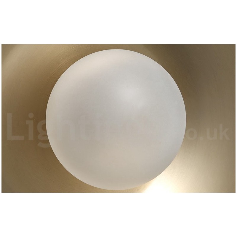 Pendelleuchte im Industriestil, 1 Licht, goldfarben, Mini-Stil, galvanisch lackiert, mit Glasschirm