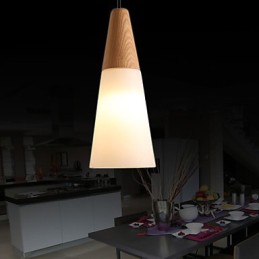 Kronleuchter Mini-Stil Modern Zeitgenössisch Holz Bambus