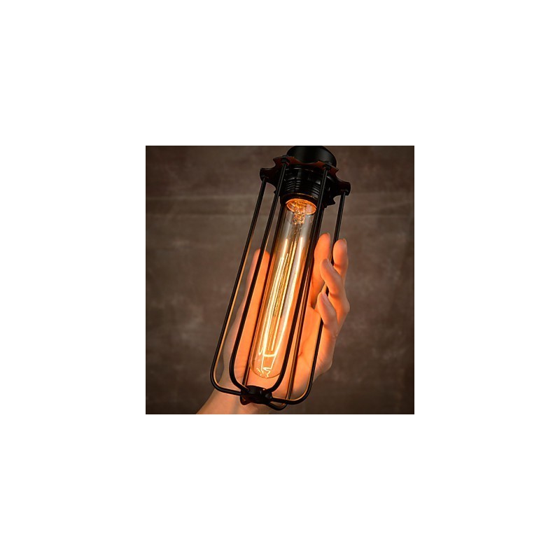 Kronleuchter Mini-Stil Rustikale Lodge Retro Metall 3 Licht Pendelleuchte