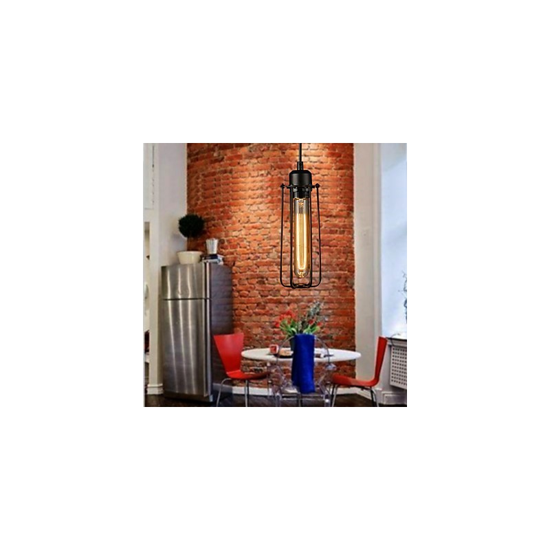 Kronleuchter Mini-Stil Rustikale Lodge Retro Metall 3 Licht Pendelleuchte