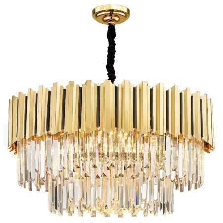 Dieses Jahr Luxus Postmodern Gold Runde K9 Kristall Anhänger Kronleuchter Ausstellungshalle Dieses Jahr Luxus Postmodern Gold Runde K9 Kristall Anhänger Kronleuchter Ausstellungshalle