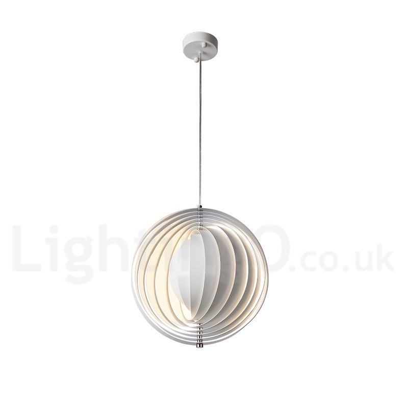 Globe White Rotate Postmodern DIY Pendelleuchte