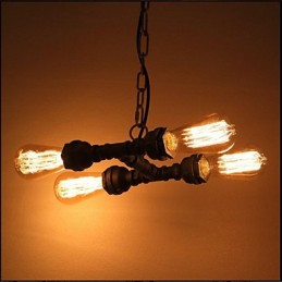 4 Licht Amerikanischen Industrielle Wasser Rohr Retro stil Wind