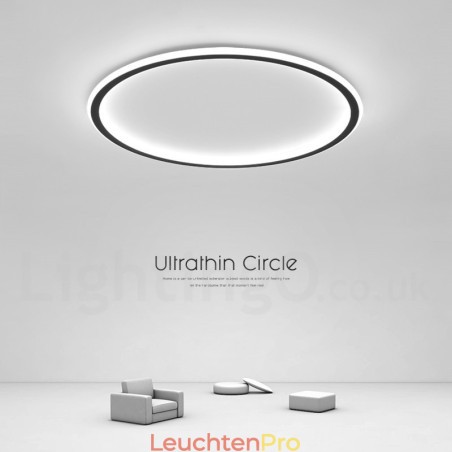 Ultradünne, dimmbare, moderne Deckenleuchten im zeitgenössischen nordischen Stil mit Fernbedienung, können auch als Wandleuchte verwendet werden Ultradünne, dimmbare, moderne Deckenleuchten im zeitgenössischen nordischen Stil mit Fernbedienung, können auch als Wandleuchte verwendet werden