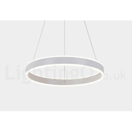 1 Ring Zwei Streifen Art Deco Pendelleuchte 60cm Pendelleuchte