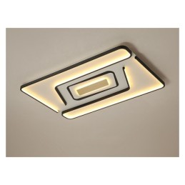 Rechteckige, moderne, zeitgenössische Deckenleuchte