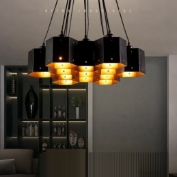 Pendelleuchte im Loft-Industriestil