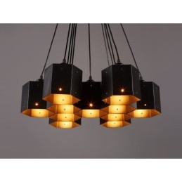 Pendelleuchte im Loft-Industriestil