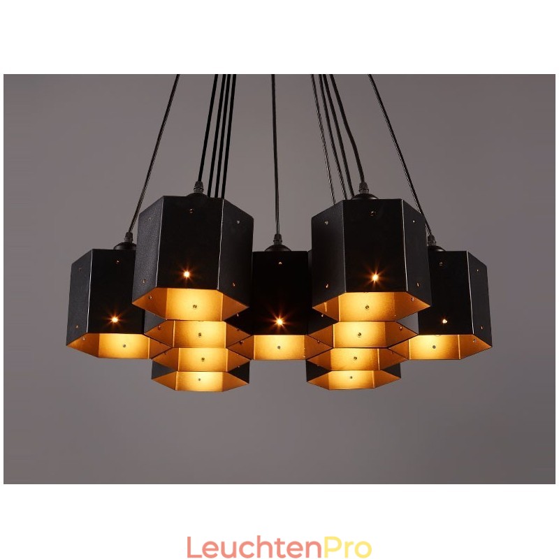 Pendelleuchte im Loft-Industriestil